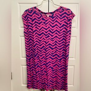 Lilly Pulitzer Seagull Print Dress. Size XL.